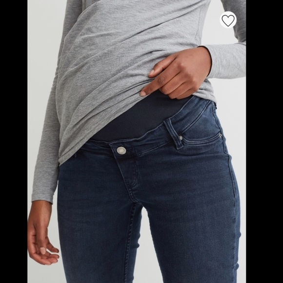 H&M MAMA maternity jeans stretch NWT size S - Picture 2 of 4
